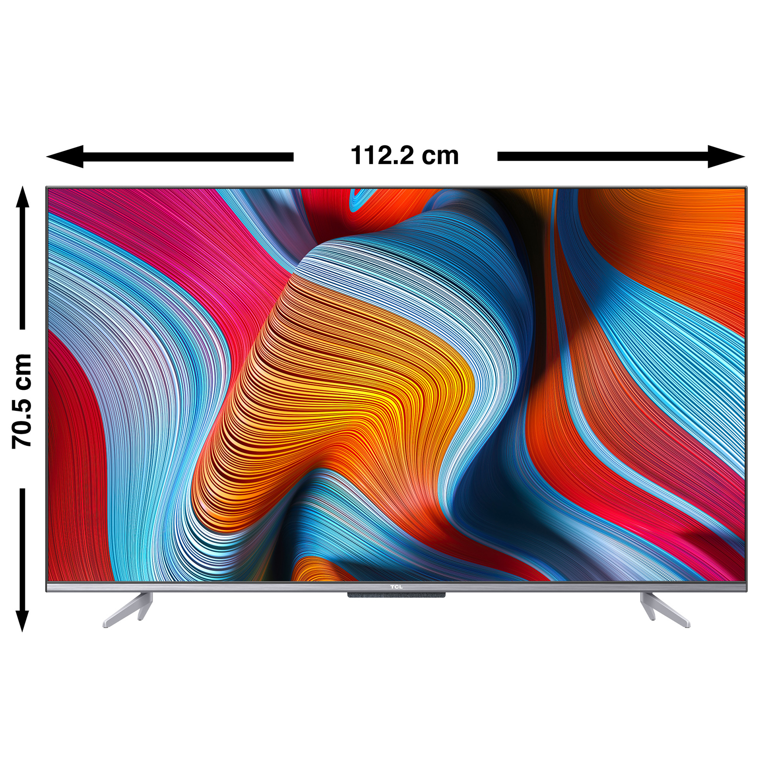 Pantalla TCL 50" Android Smart TV 4K UHD con Google Assistant 50A547