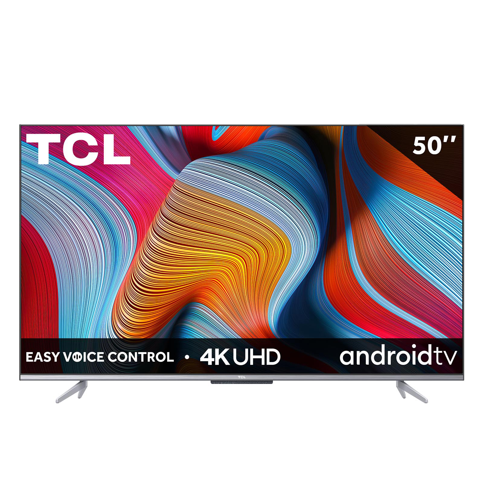 Pantalla TCL 50" Android Smart TV 4K UHD con Google Assistant 50A547