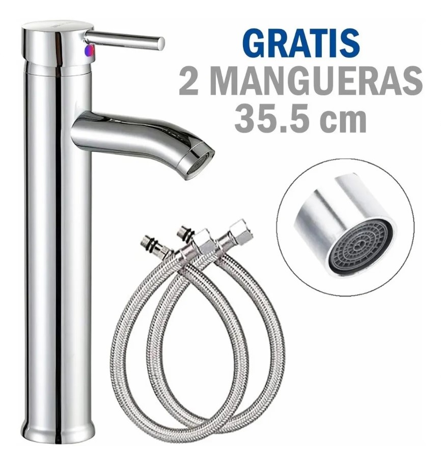 Pack Lavabo Ovalin Moderno+monomando+ Contra+cespoll Cromado