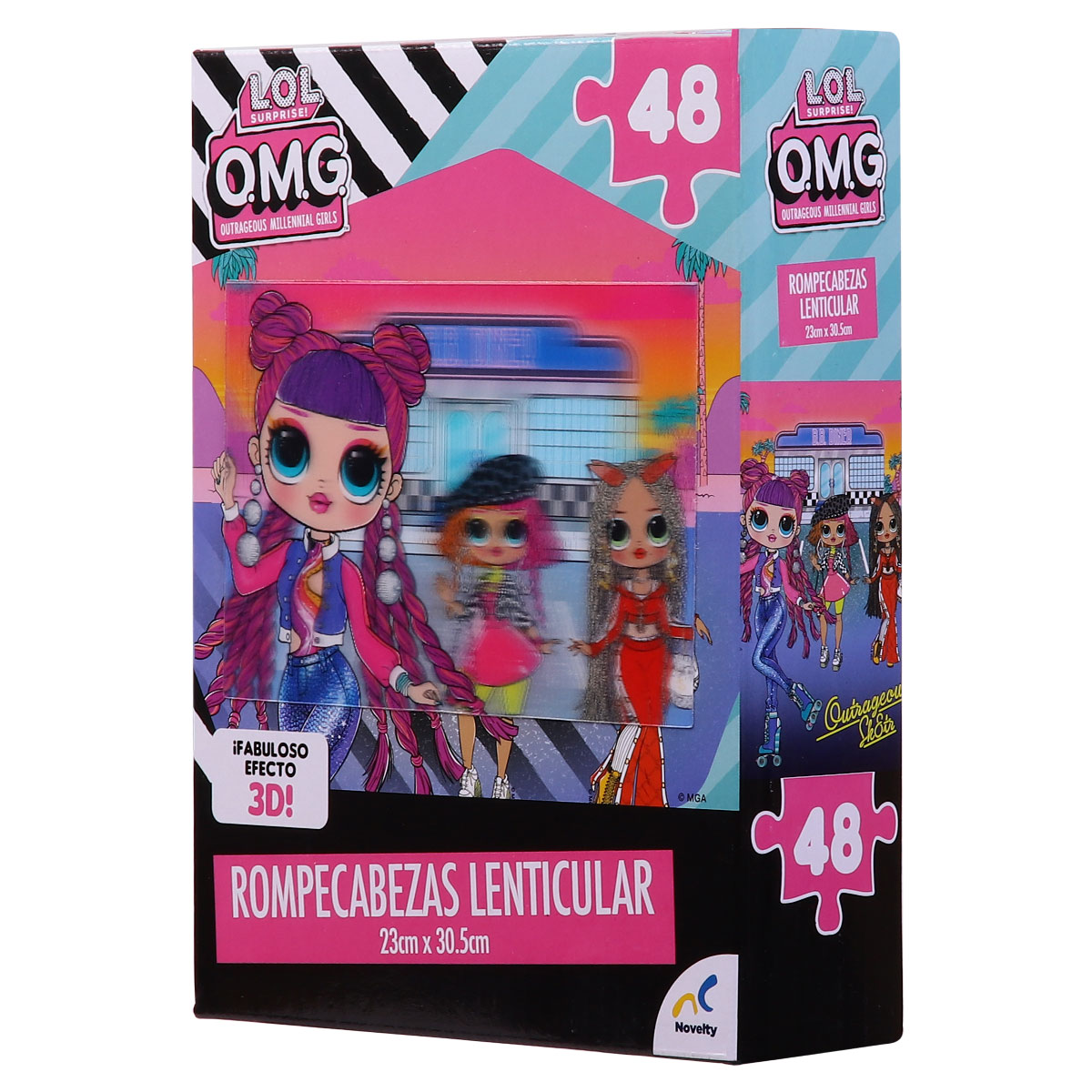 Rompecabezas 3D de L.O.L Surprise - Novelty