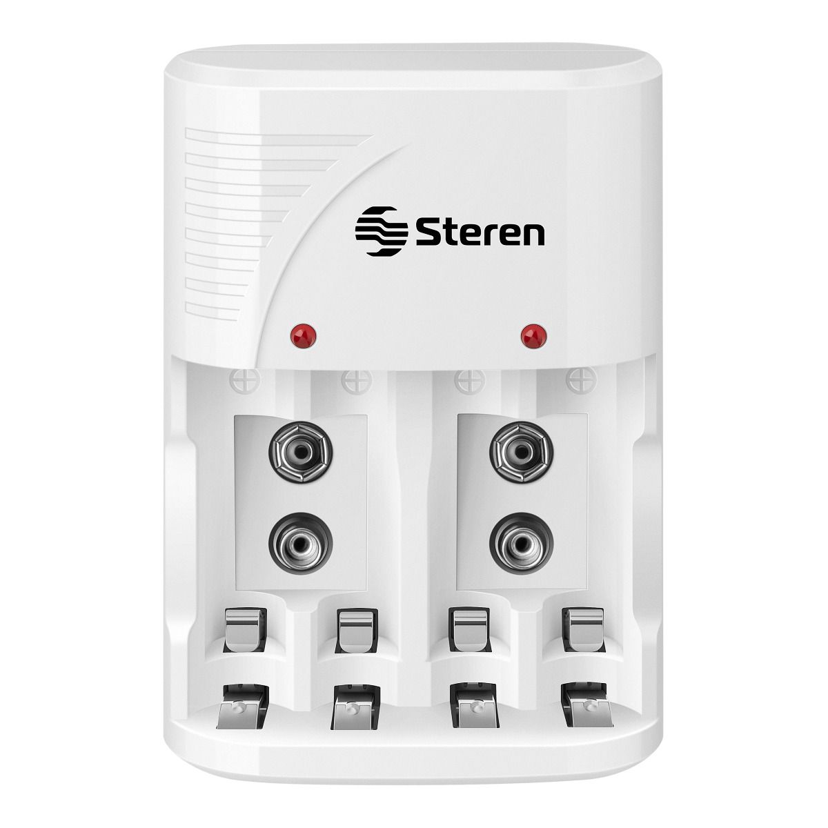 Cargador de pilas "AA, AAA y 9V"