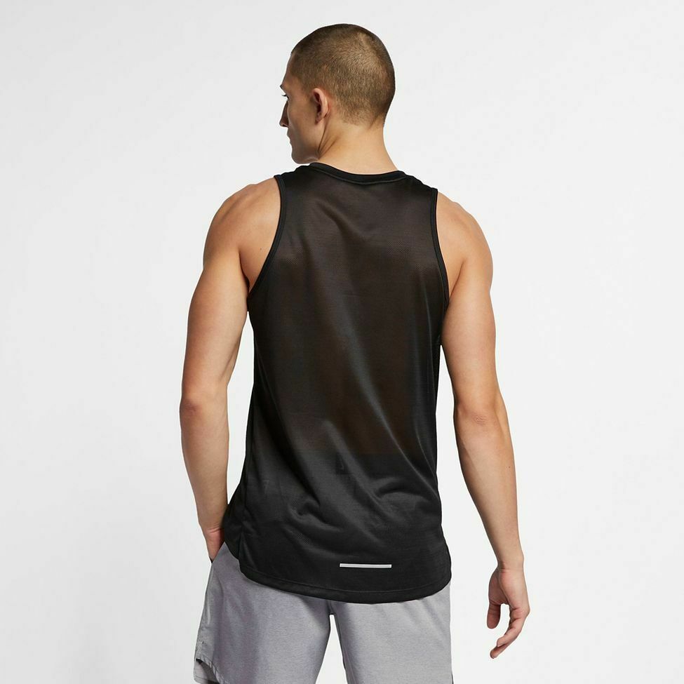 Playera Nike De Hombre Miler Tank Cu0333 Sin Mangas Runing
