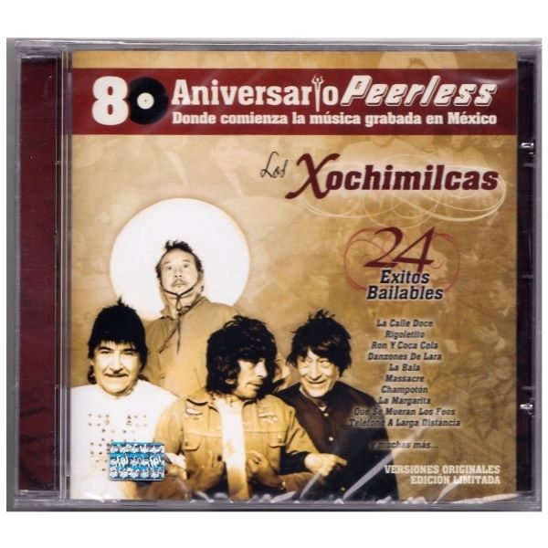 CD Los Xochimilcas ~ 24 éxitos bailables