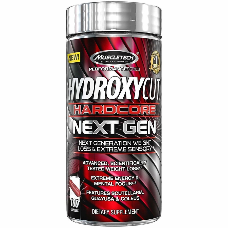 Muscletech Hydroxycut Hardcore Next Gen 100 Cápsulas