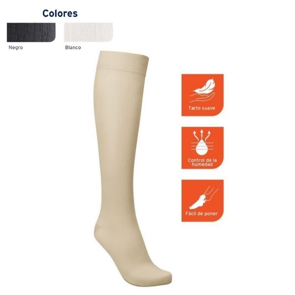 Jobst Calcetín Sosoft, Compresión 8-15 mmHg a la Rodilla