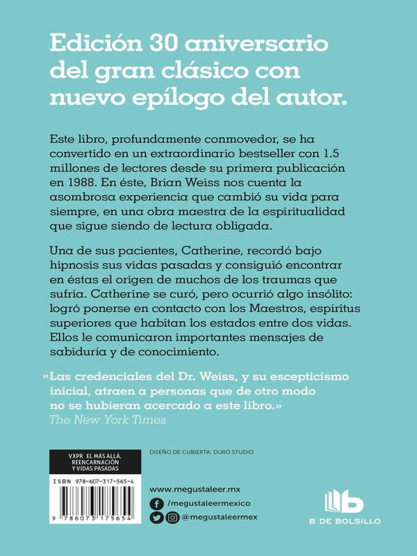 Muchas vidas, muchos maestros Brian Weiss, 