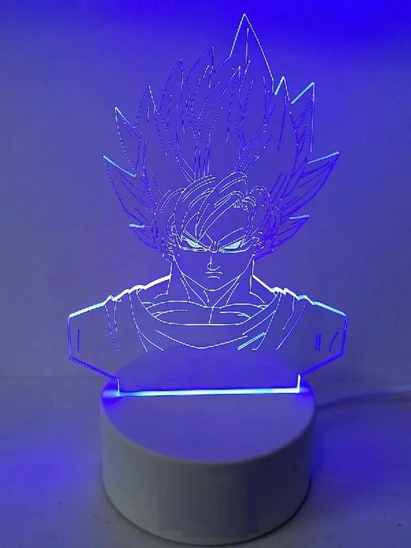 LAMPARA LED 3D GOKU