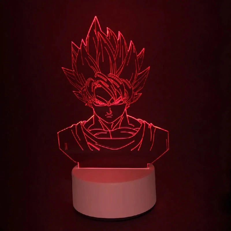 LAMPARA LED 3D GOKU