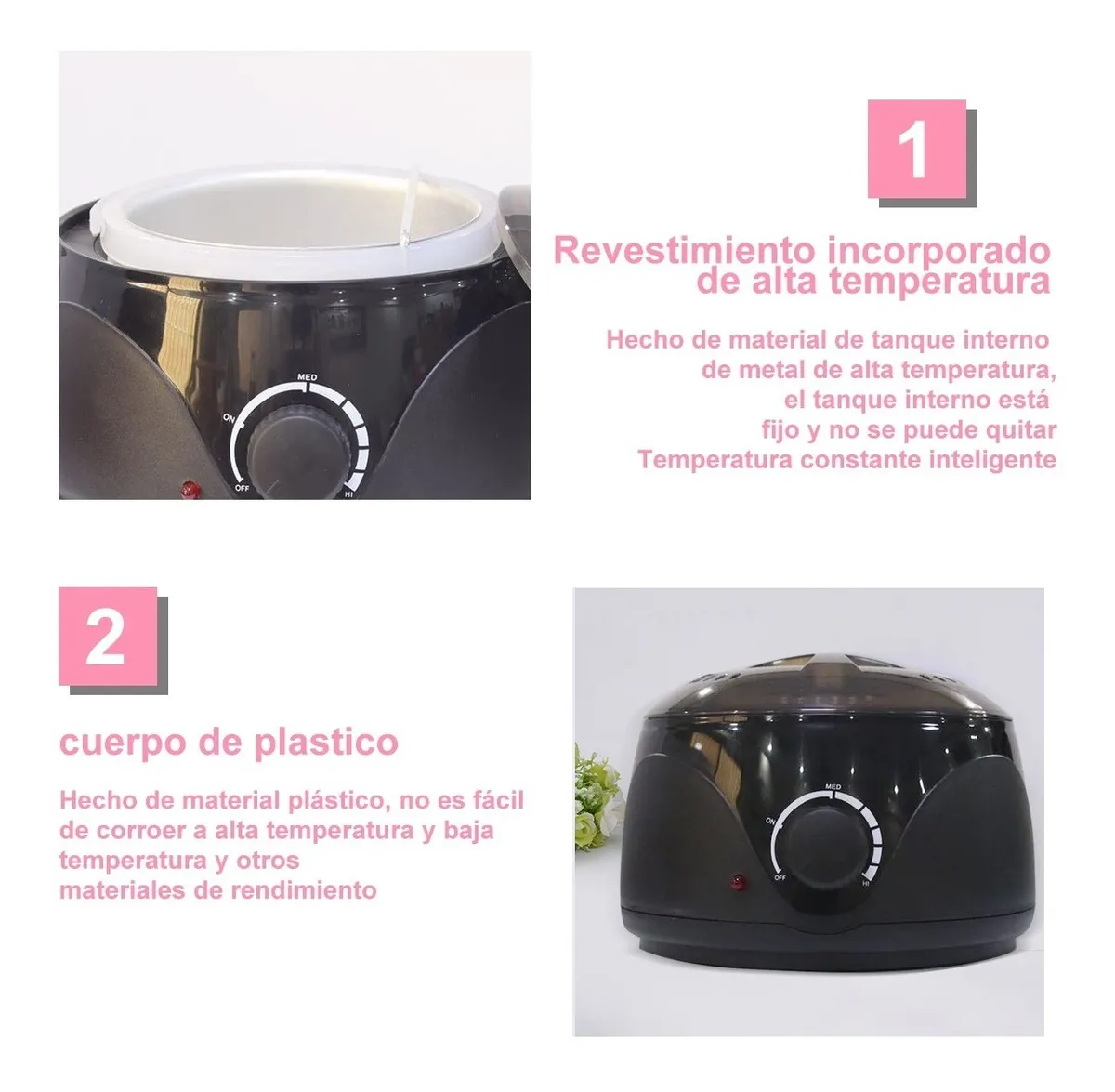 Fundidor De Cera Para Depilación Profesional