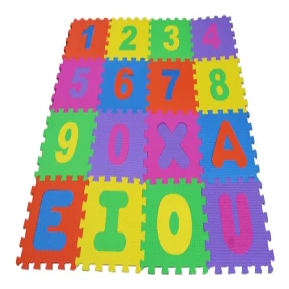 Tapete Didáctico De Foamy Armable Números 10 Pzs
