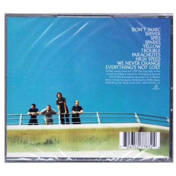 CD Coldplay ~ Parachutes
