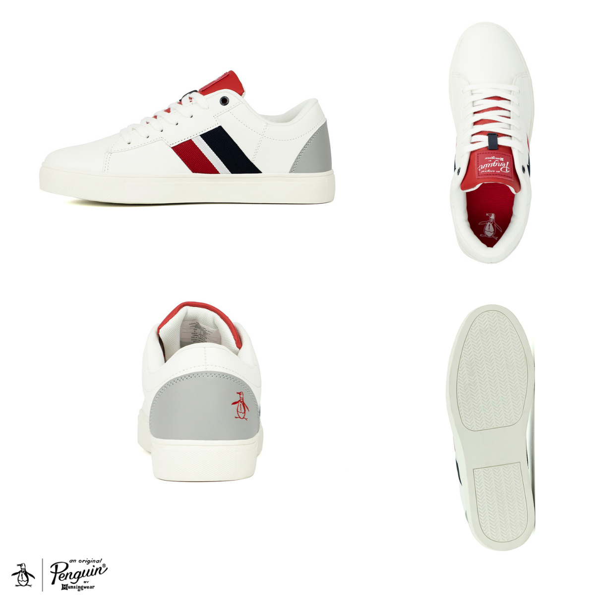Tenis Original Penguin Style Eren Blanco