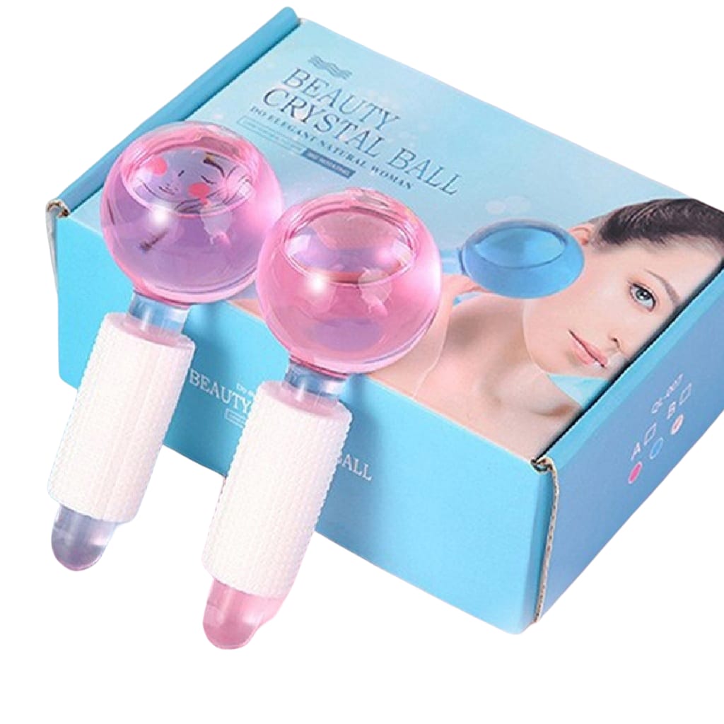 Globos masajeadores faciales.