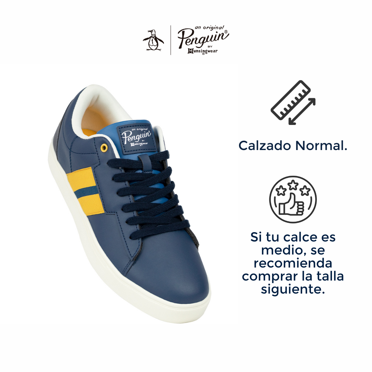 Tenis Original Penguin Style Eren Azul Indigo