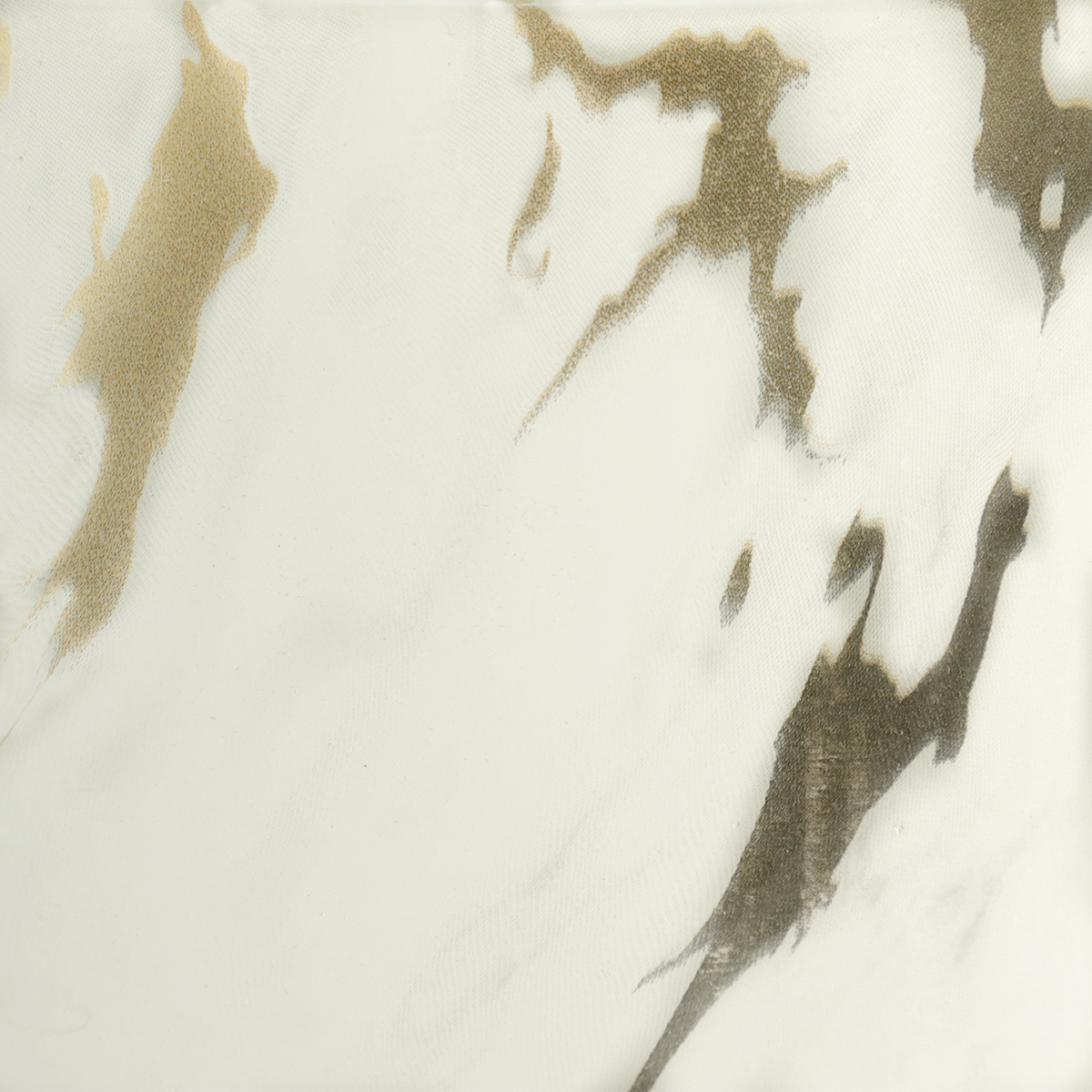 Macetero Efecto Mármol Maceta De Cerámica 22 Cm Diámetro (Dorado)