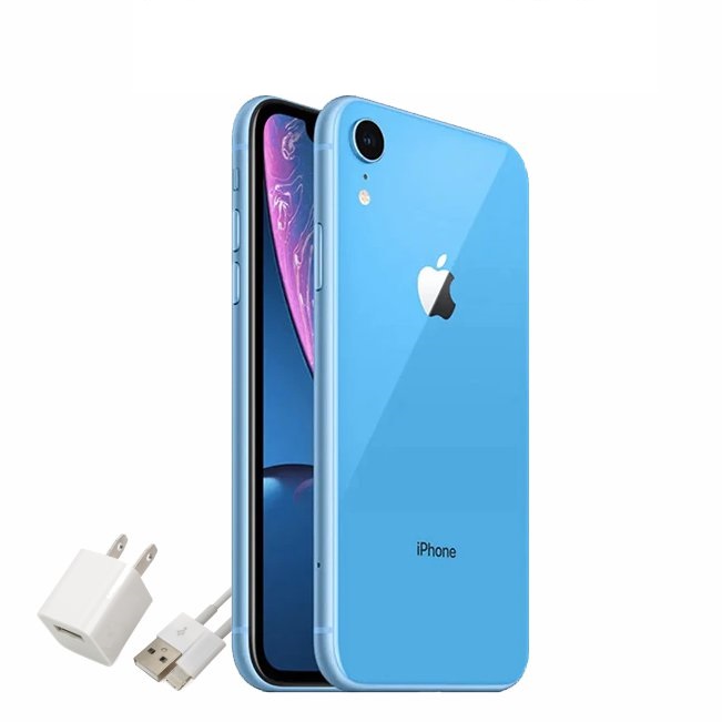 Apple iPhone XR 64GB Remanufacturado Modelo Liberado para Cualquier Compañía Azul