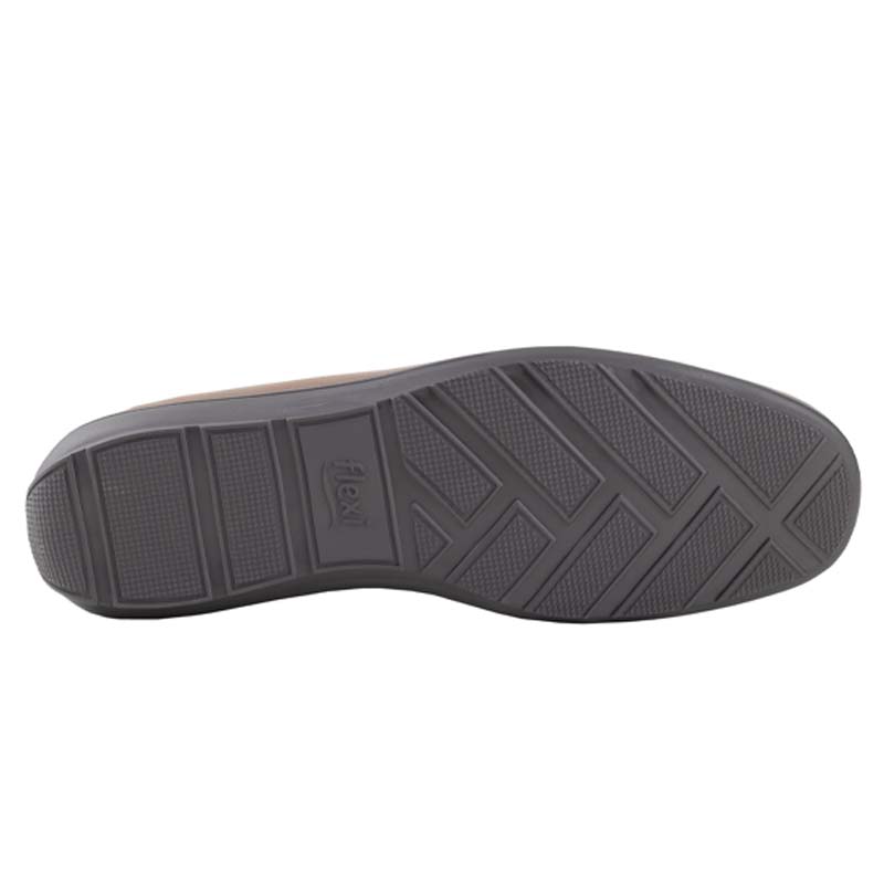 MOCASINES CLASICOS FLEXI HOMBRE DETALLE ANTIFAZ 410401 CAFE