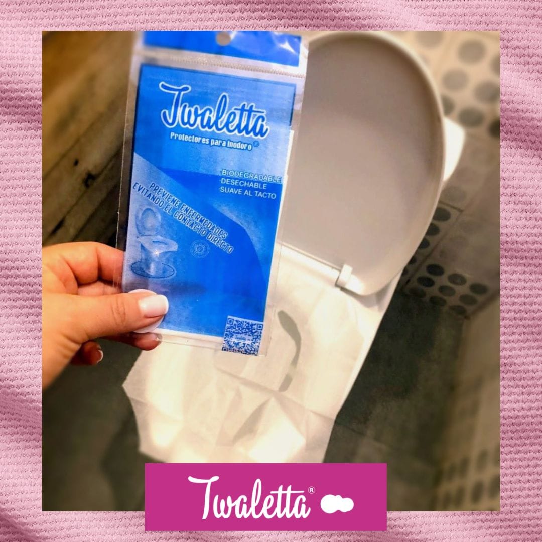 Saniasientos de Papel Desechable Para Inodoro cubre asientos de WC Públicos