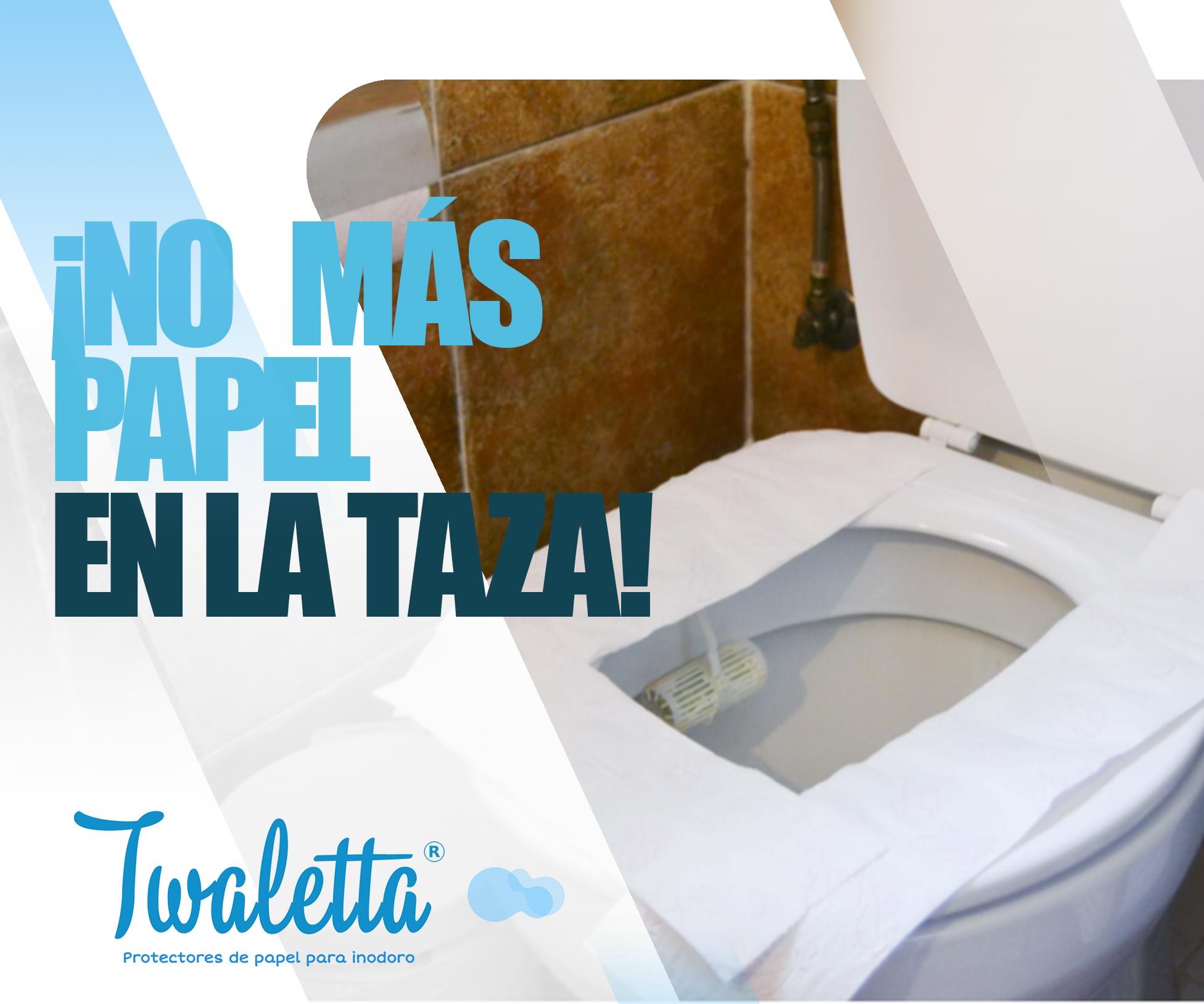 Saniasientos de Papel Desechable Para Inodoro cubre asientos de WC Públicos