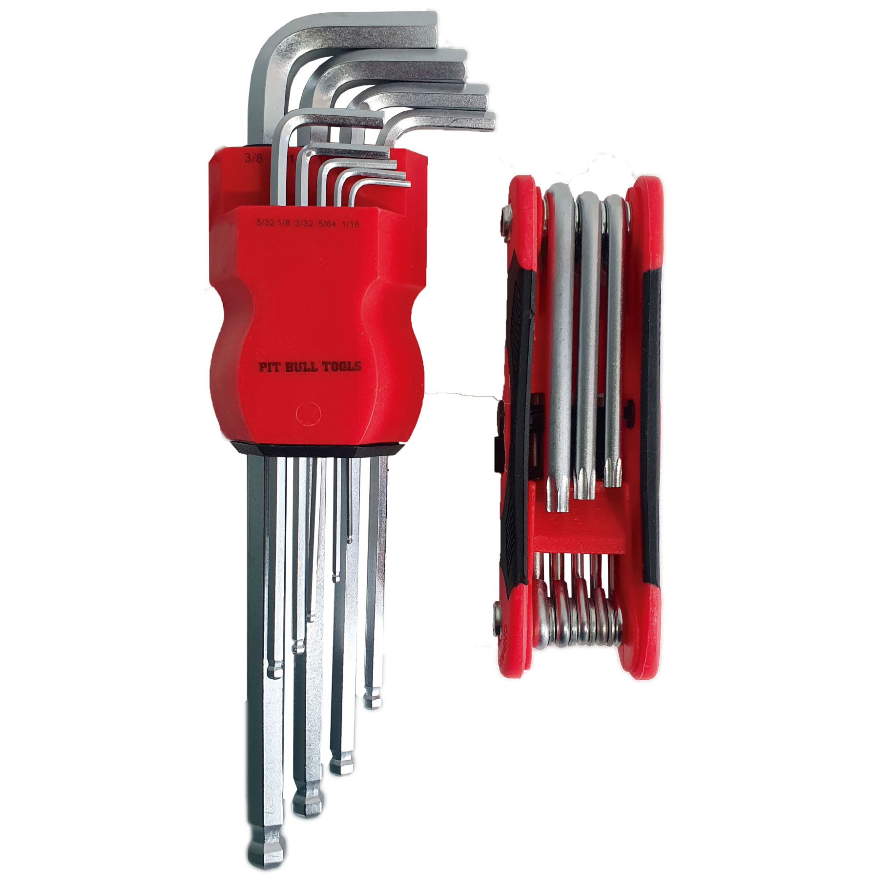 Juego Llave Allen-torx 17pzs Pitbull 30019 