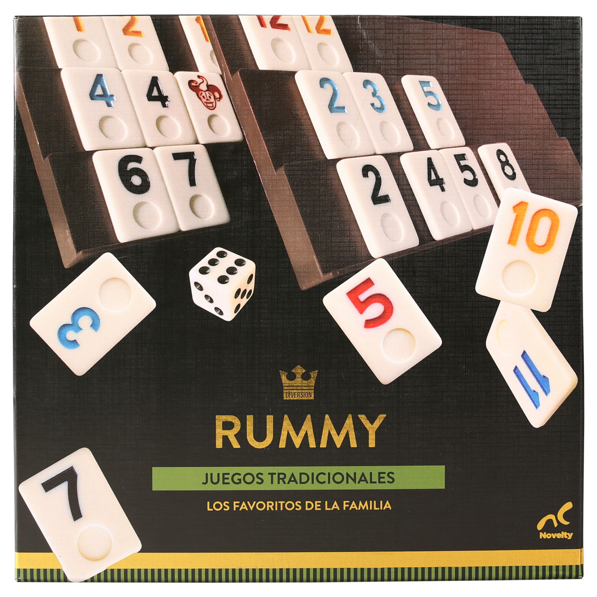 Juego de Mesa en Familia Rummy Jumbo Novelty