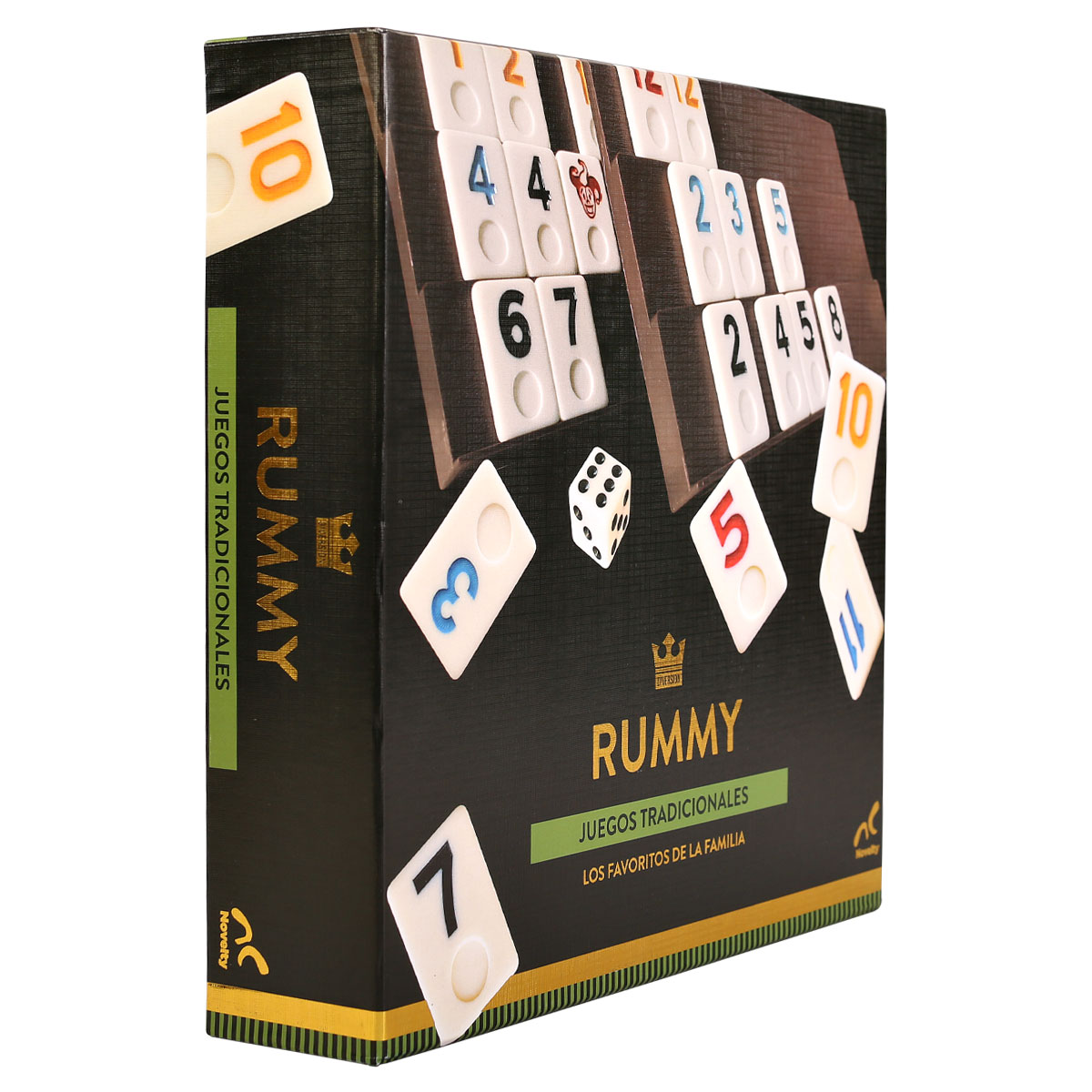 Juego de Mesa en Familia Rummy Jumbo Novelty