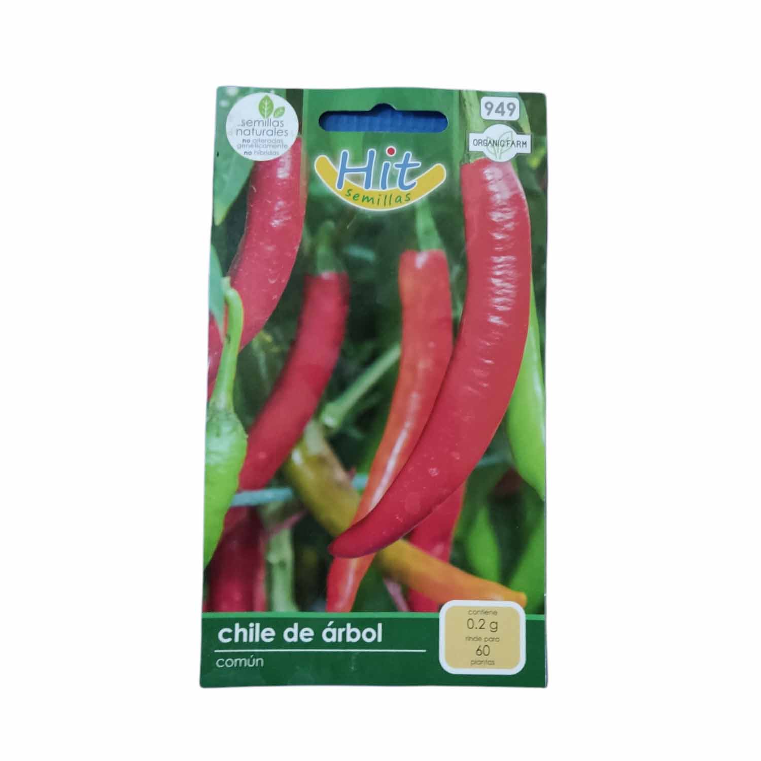SEMILLA HIT CHILE DE ARBOL 0.2 G