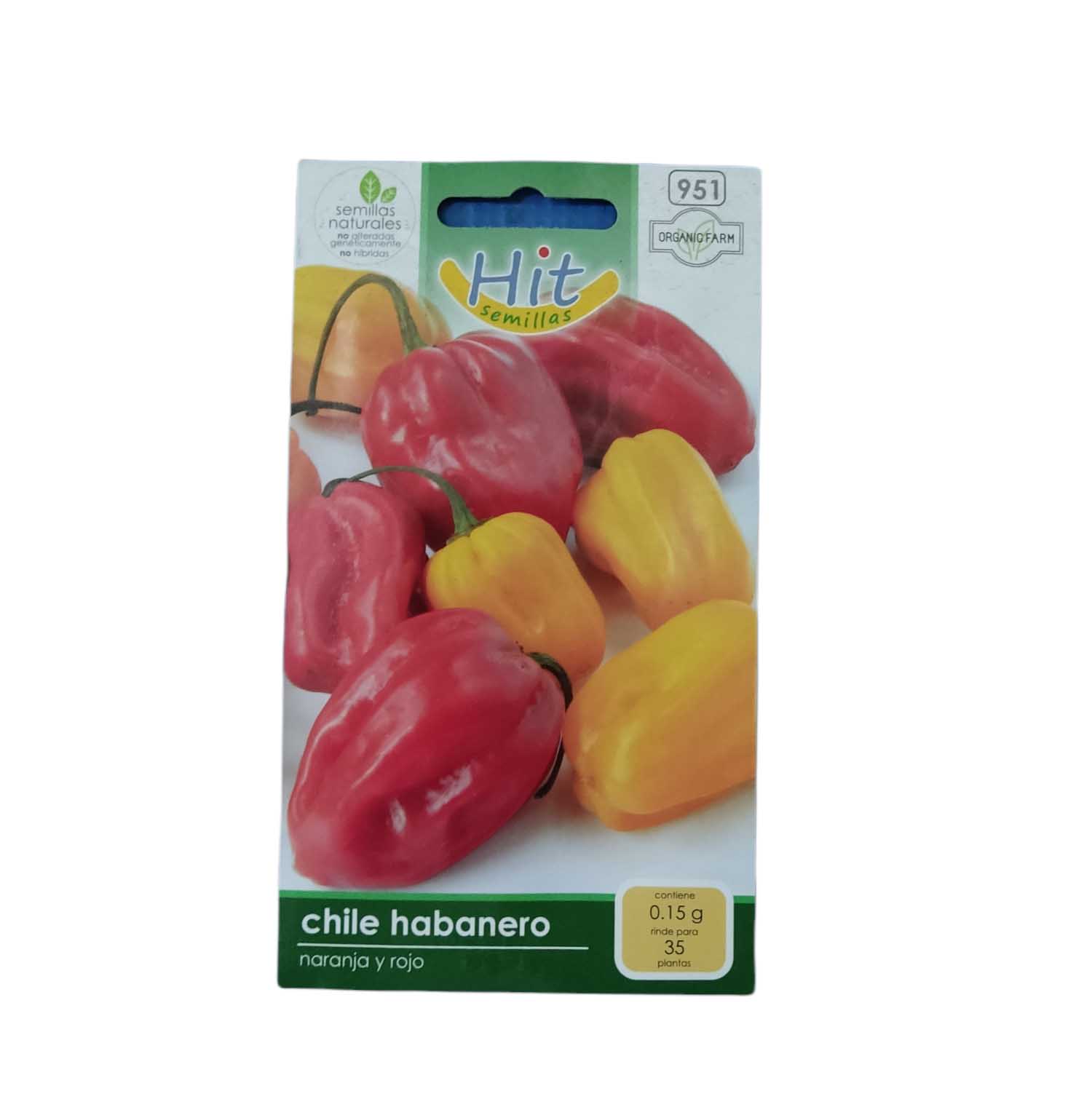 SEMILLA HIT CHILE HABANERO 0.15 G