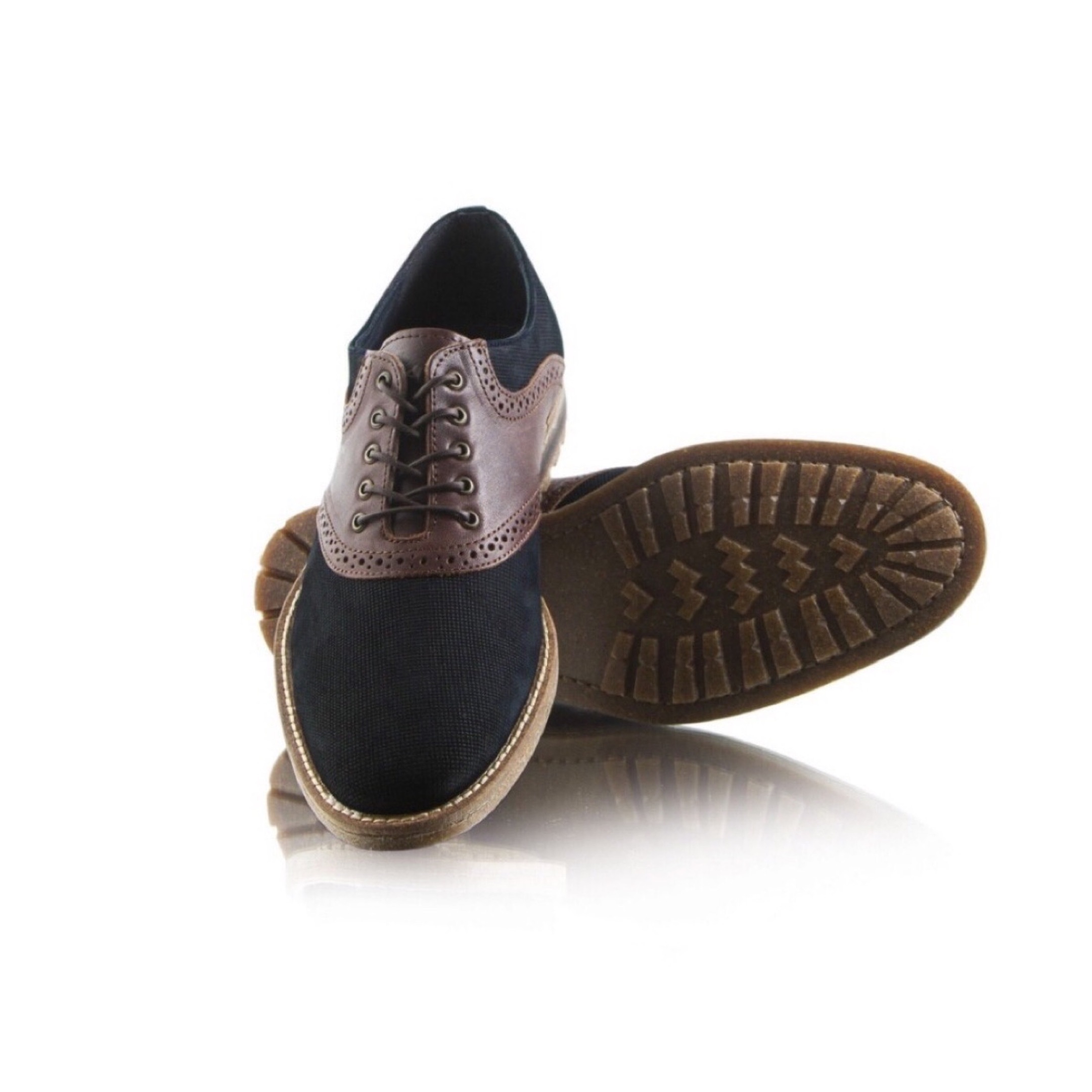 Zapato Dasalo Estilo Oxford En Nobuck Vacuno Para Caballero