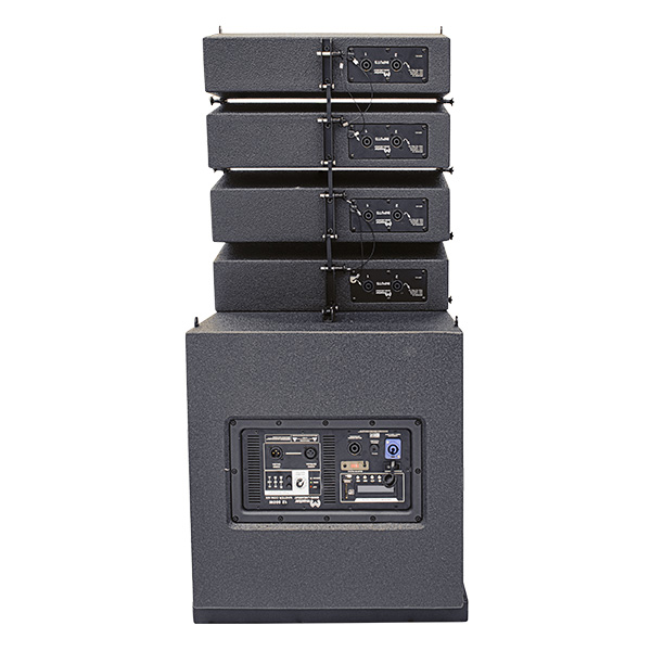 Sistema de Audio Profesional con 12000 Watts de Potencia Musical SUBWoofer 15 con 4 Bafles Pasivos 2X5 y Bluetooth / Master / MAHM-LINEARRAY