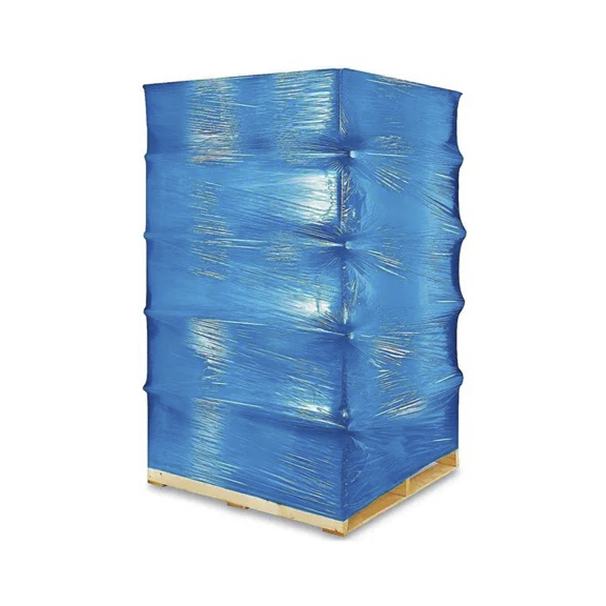 1 ROLLO DE EMPLAYE Ó PELÍCULA PLÁSTICA AZUL DE 18" CAL 60 1000 PIES