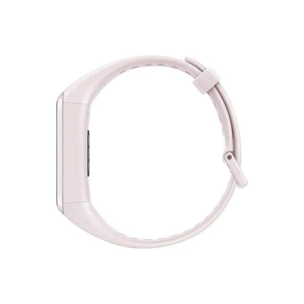 Huawei Band 4 0.96" caja de plástico, malla sakura pink de caucho de silicona ADS-B29