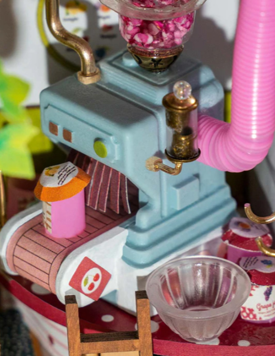 Casa Miniatura Tienda De Dulces Robotime Multicolor DS010