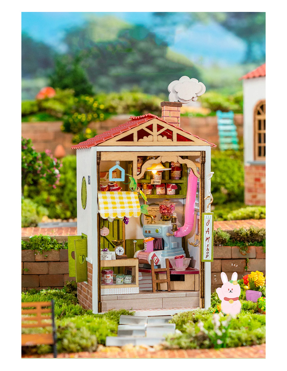 Casa Miniatura Tienda De Dulces Robotime Multicolor DS010