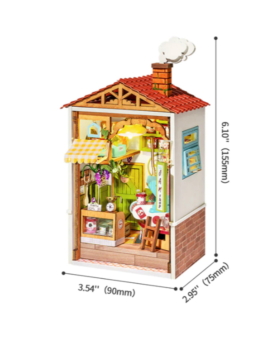 Casa Miniatura Tienda De Dulces Robotime Multicolor DS010