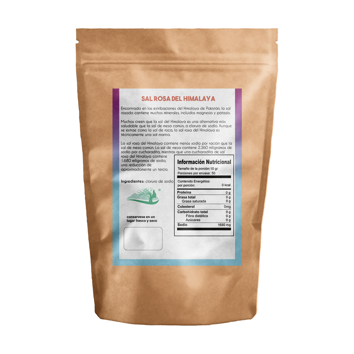 Sal Rosa del Himalaya Orgánica Superfood 1Kg