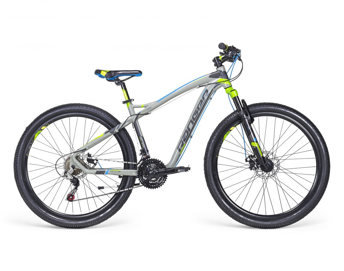 Bicicleta R.27.5 Mercurio Ranger Mtb Gris Alum. 21 velocidades