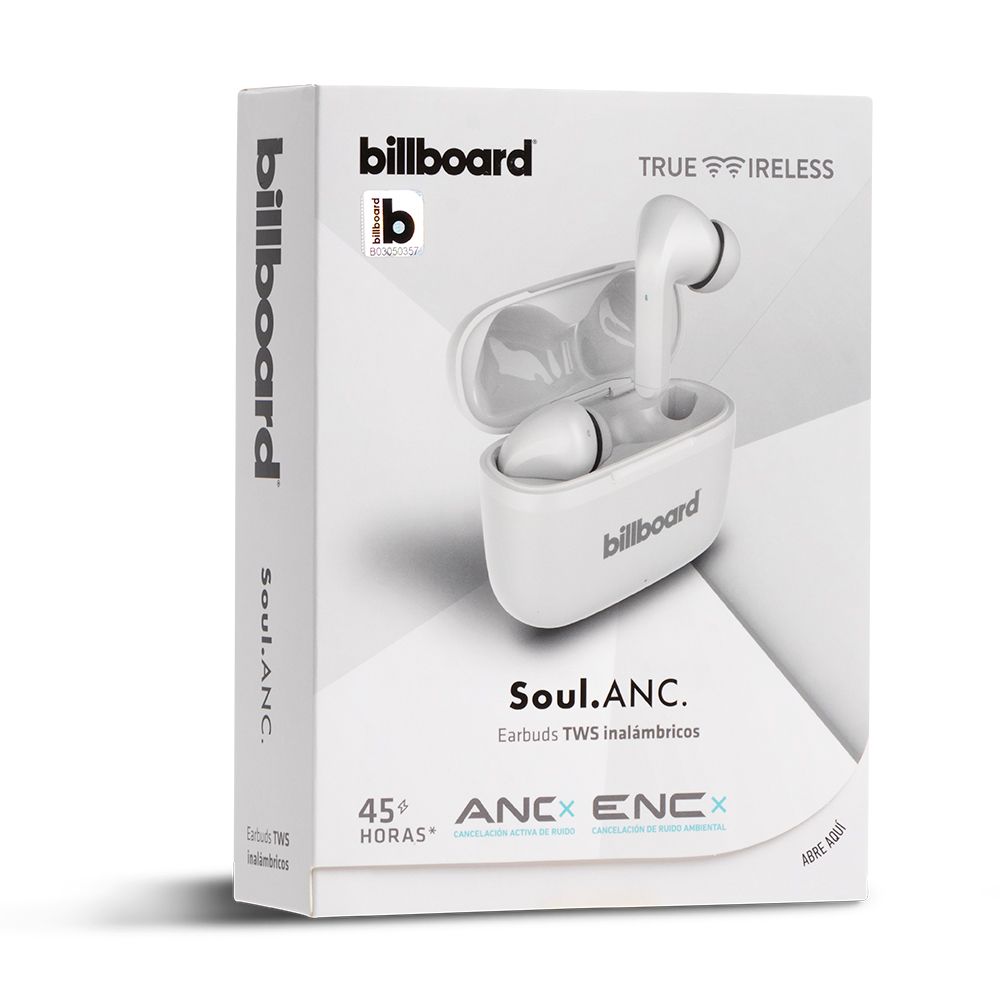 Aud fonos True Wireless Soul Billboard con Cancelaci n de Ruido