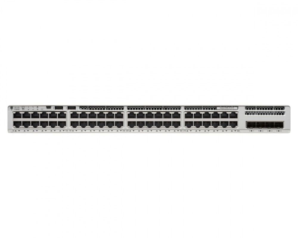Switch Cisco Catalyst C9200-48P-E, gigabit, 48 puertos, con PoE+