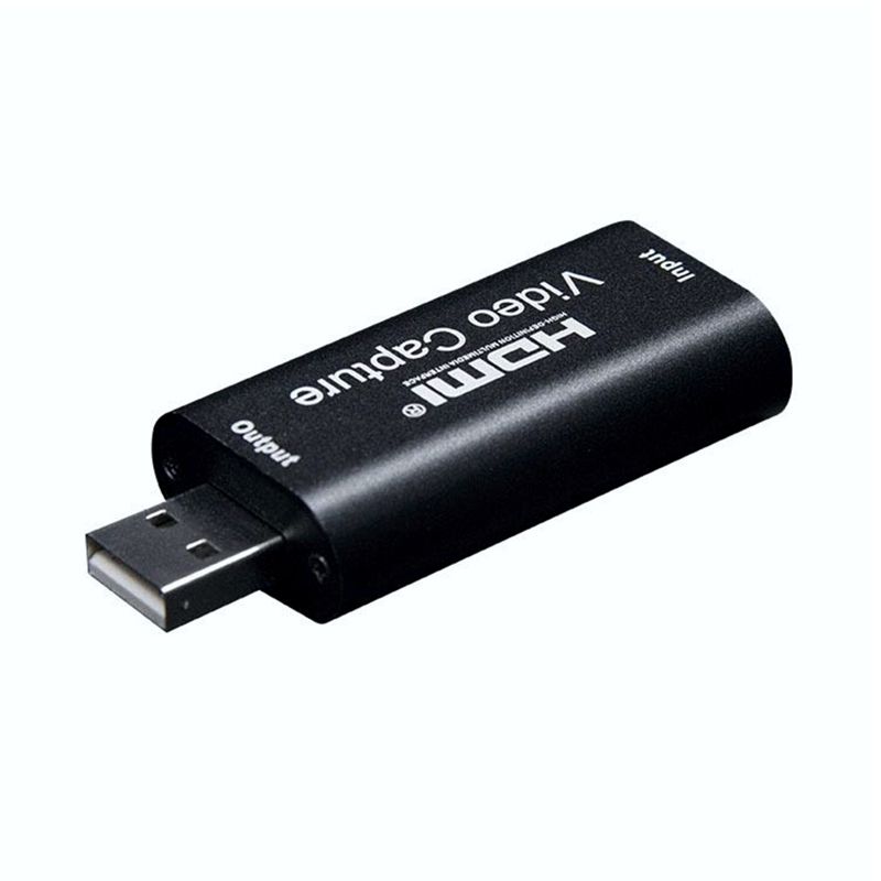 TARJETA CAPTURADORA DE AUDIO Y VIDEO HDMI POR PUERTO USB PARA PC, LAPTOP