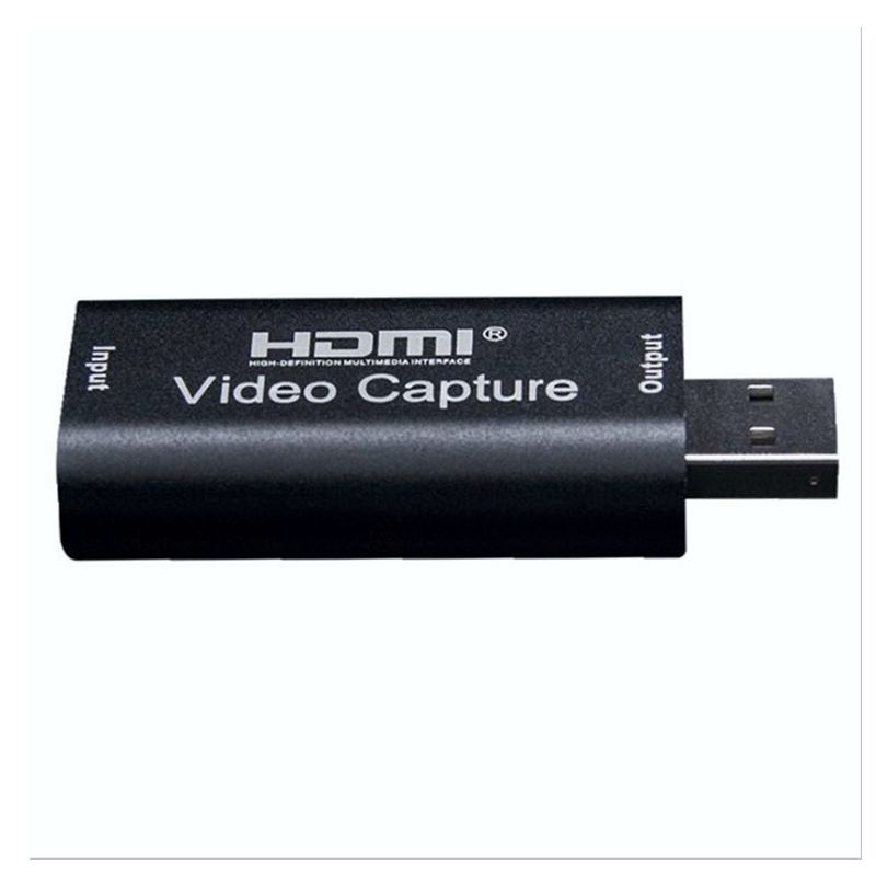 TARJETA CAPTURADORA DE AUDIO Y VIDEO HDMI POR PUERTO USB PARA PC, LAPTOP