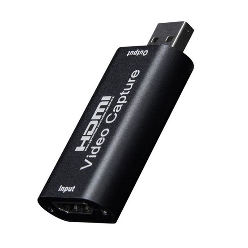 TARJETA CAPTURADORA DE AUDIO Y VIDEO HDMI POR PUERTO USB PARA PC, LAPTOP