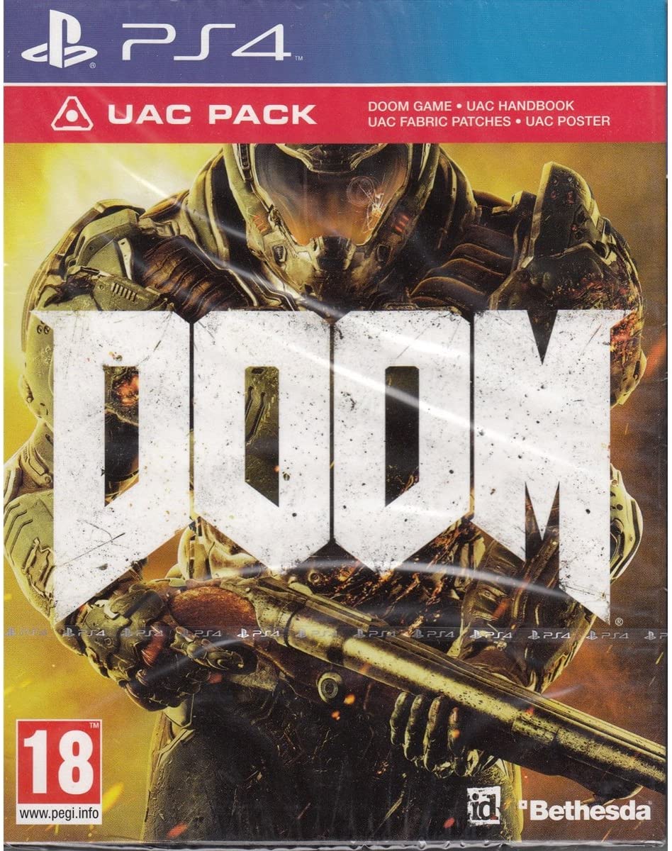 DOOM 4 WITH UAC PACK BRAND  EU VERSION.-PS4
