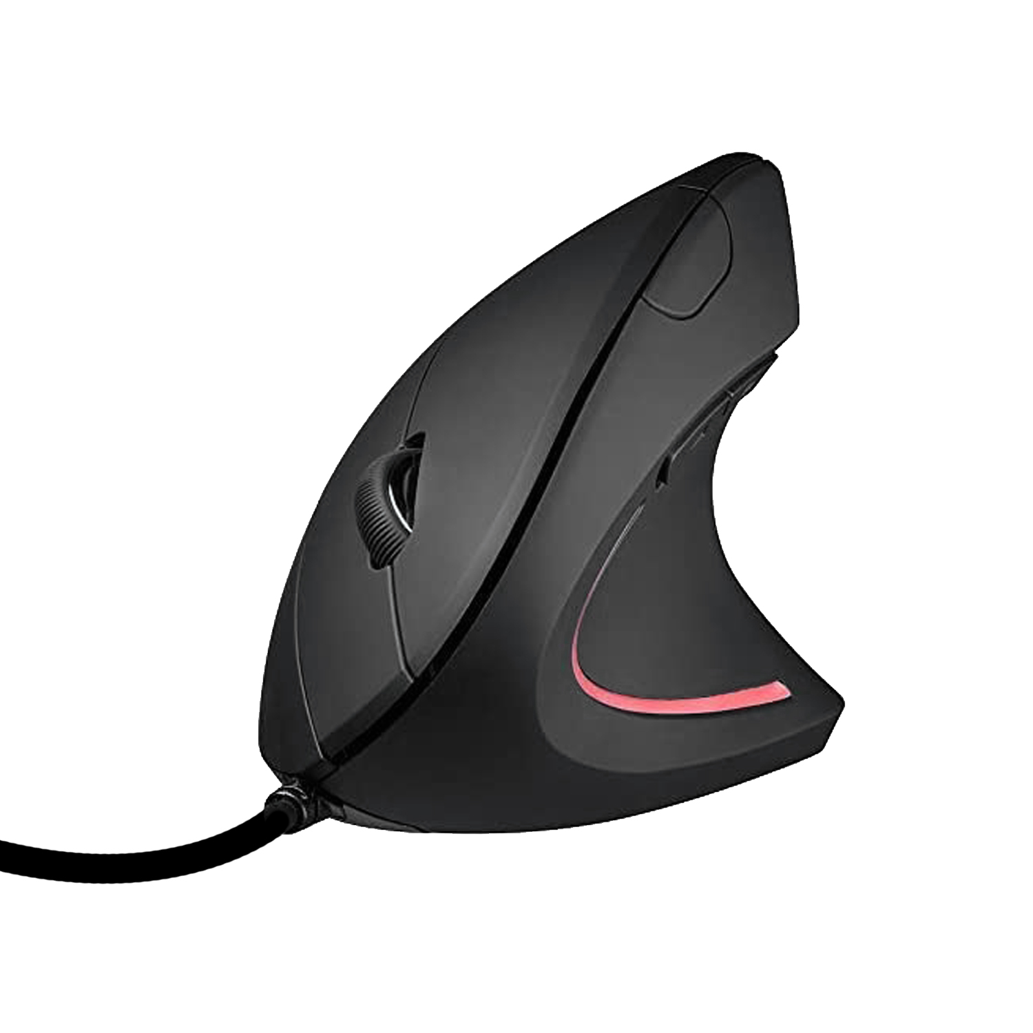 SHARKK WIRED VERTICAL MOUSE BLACK SK-137U- BLK