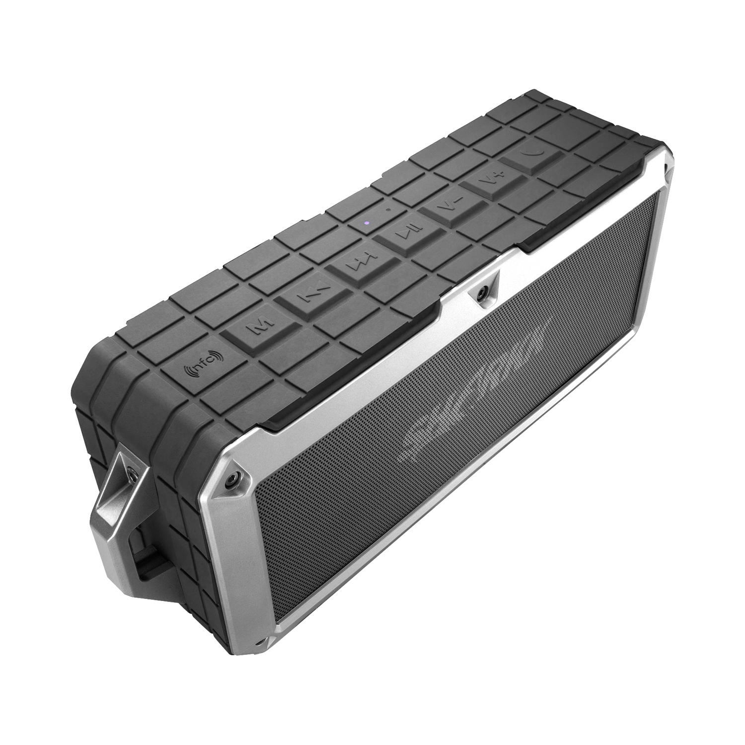 SHARKK 2O BLUETOOTH WATERPROOF SPEAKER GRAY SK-896WTR-GRY