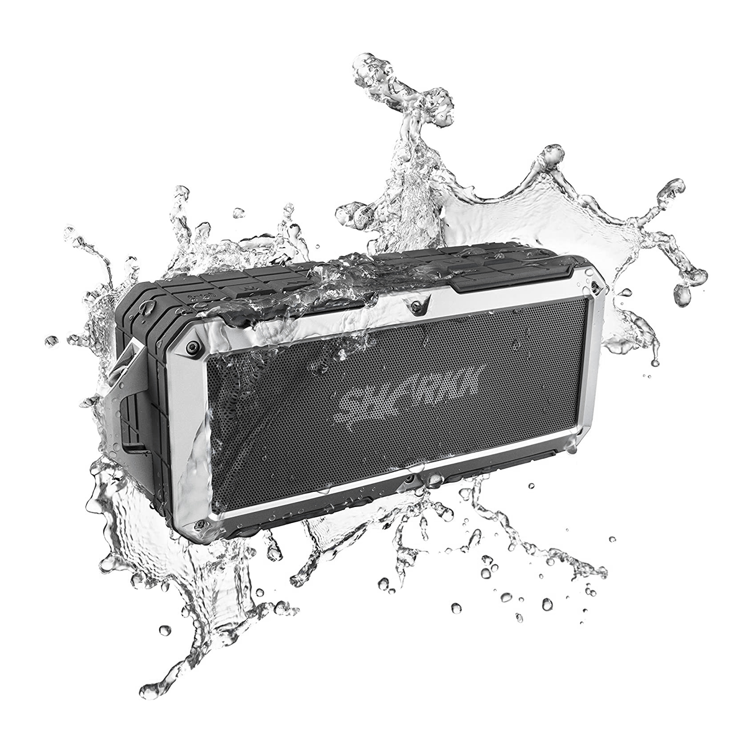 SHARKK 2O BLUETOOTH WATERPROOF SPEAKER GRAY SK-896WTR-GRY