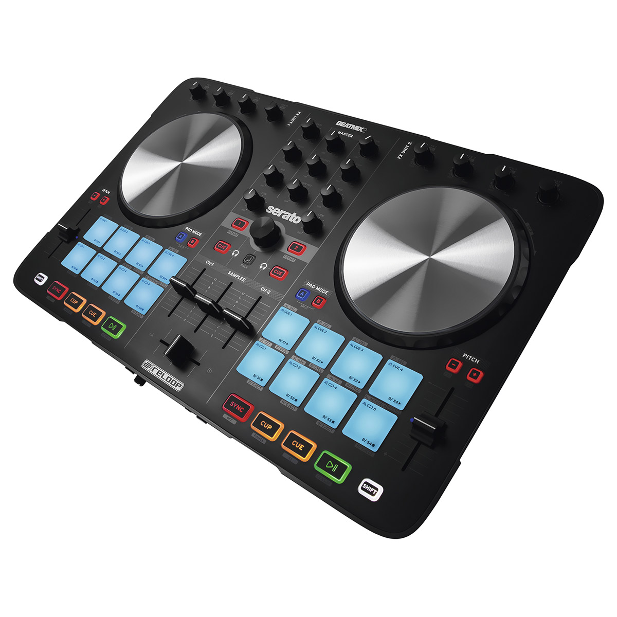 Controlador DJ 2 Canales para Serato Reloop Beatmix 2 MK2