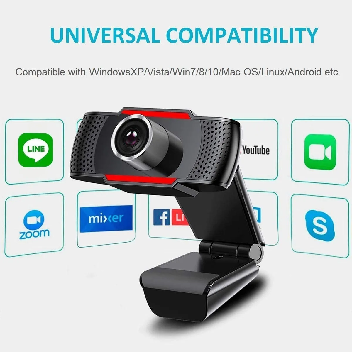 Camara web discount compatible con android