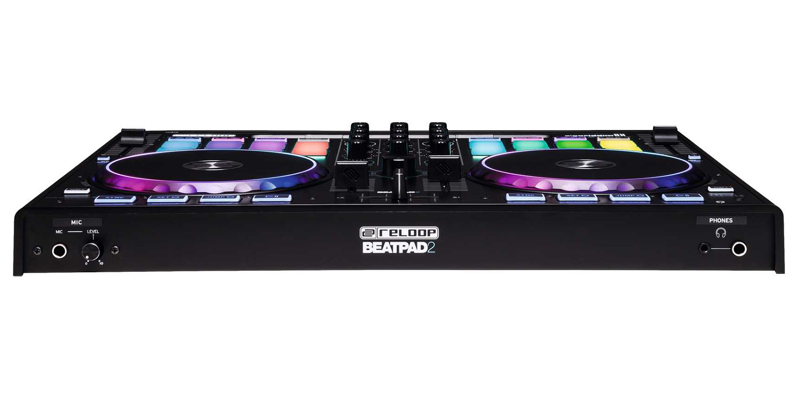 Controlador de DJ Profesional Reloop BEATPAD 2