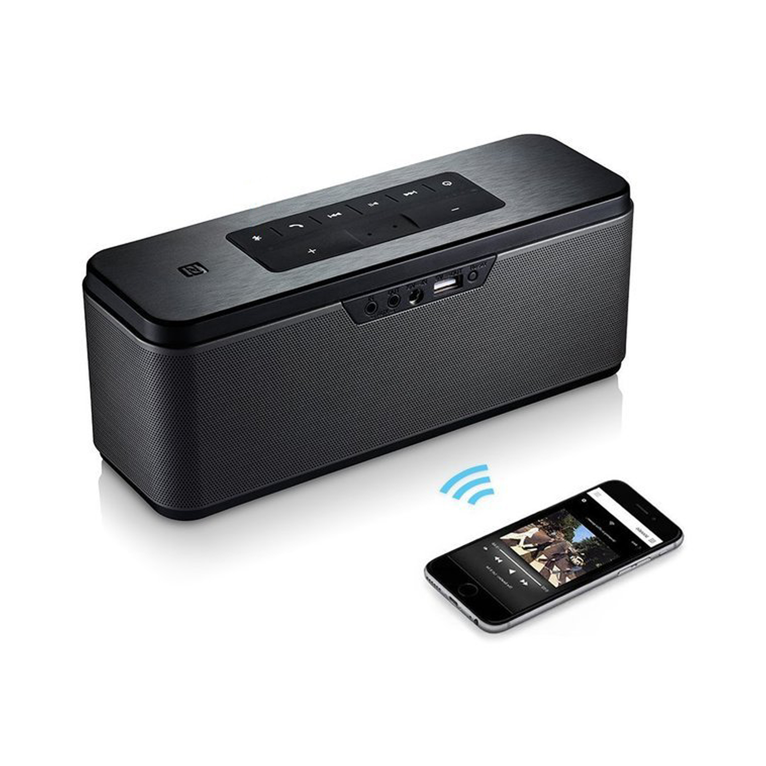 SHARKK WAVE BLUETOOTH SPEAKER BLACK SK-WBT810-BLK
